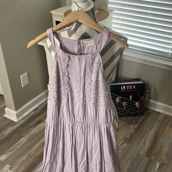 Women’s Altar’d State Lilac Maxi Dress Size Large - Picture 2 of 8